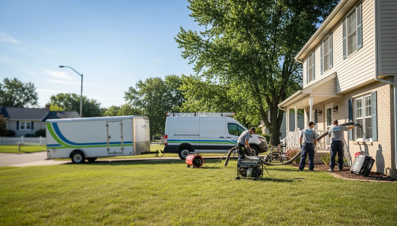 Flooded Basement Restoration And Cleanup With Repair in Silver Creek, NE near me